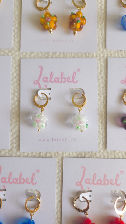 Bloom Huggie Earrings