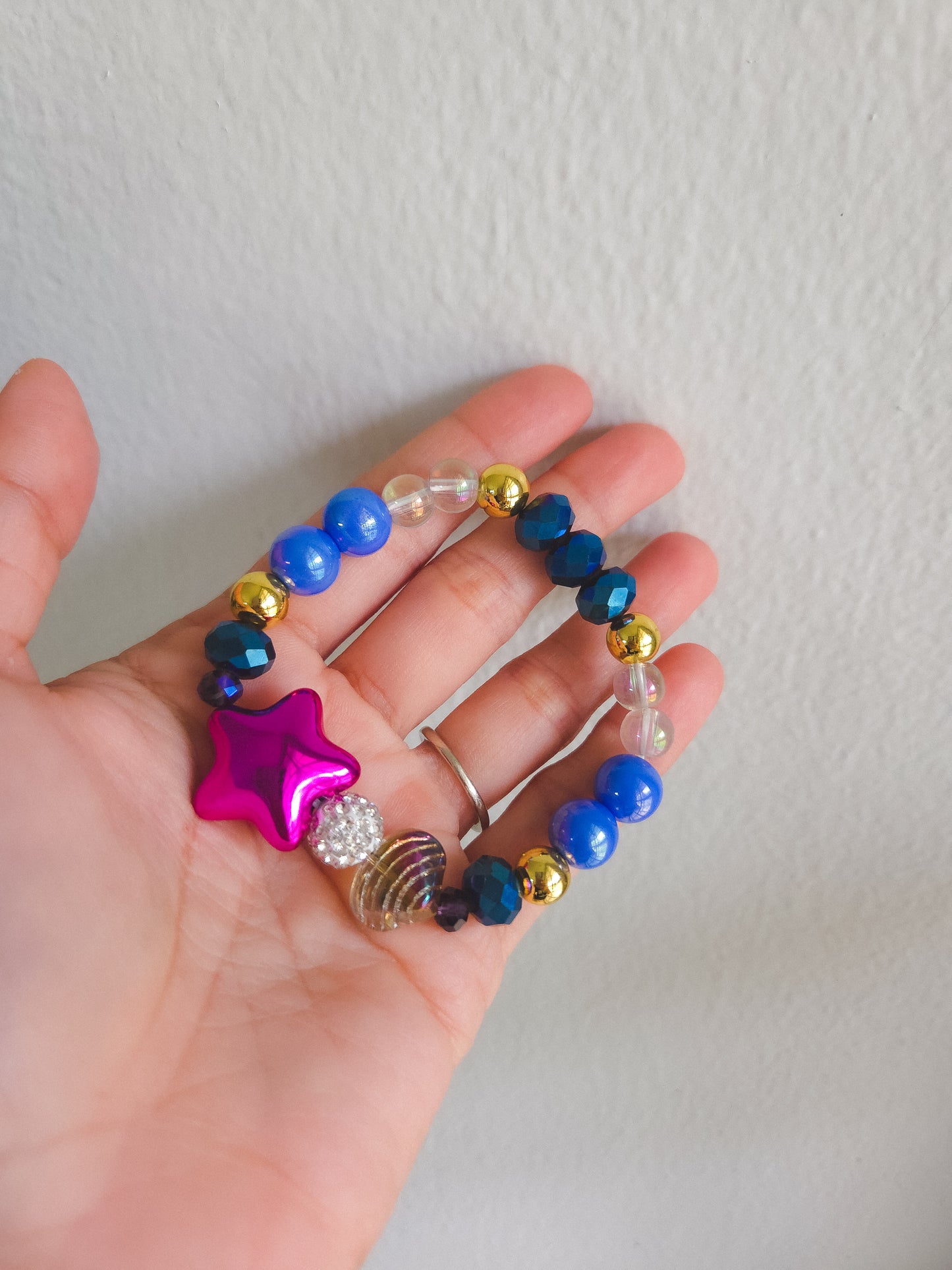 Blue Nova Shell Bracelet🐚🌠