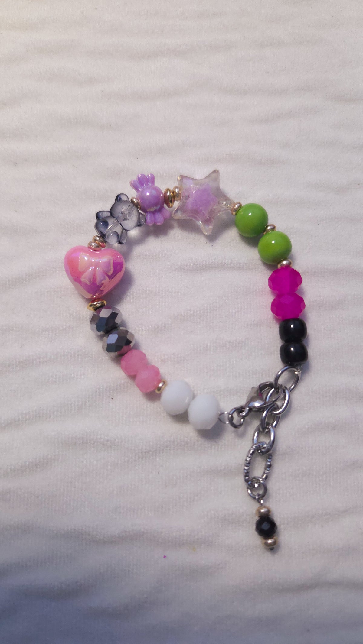 Candy Star Teddy Bracelet